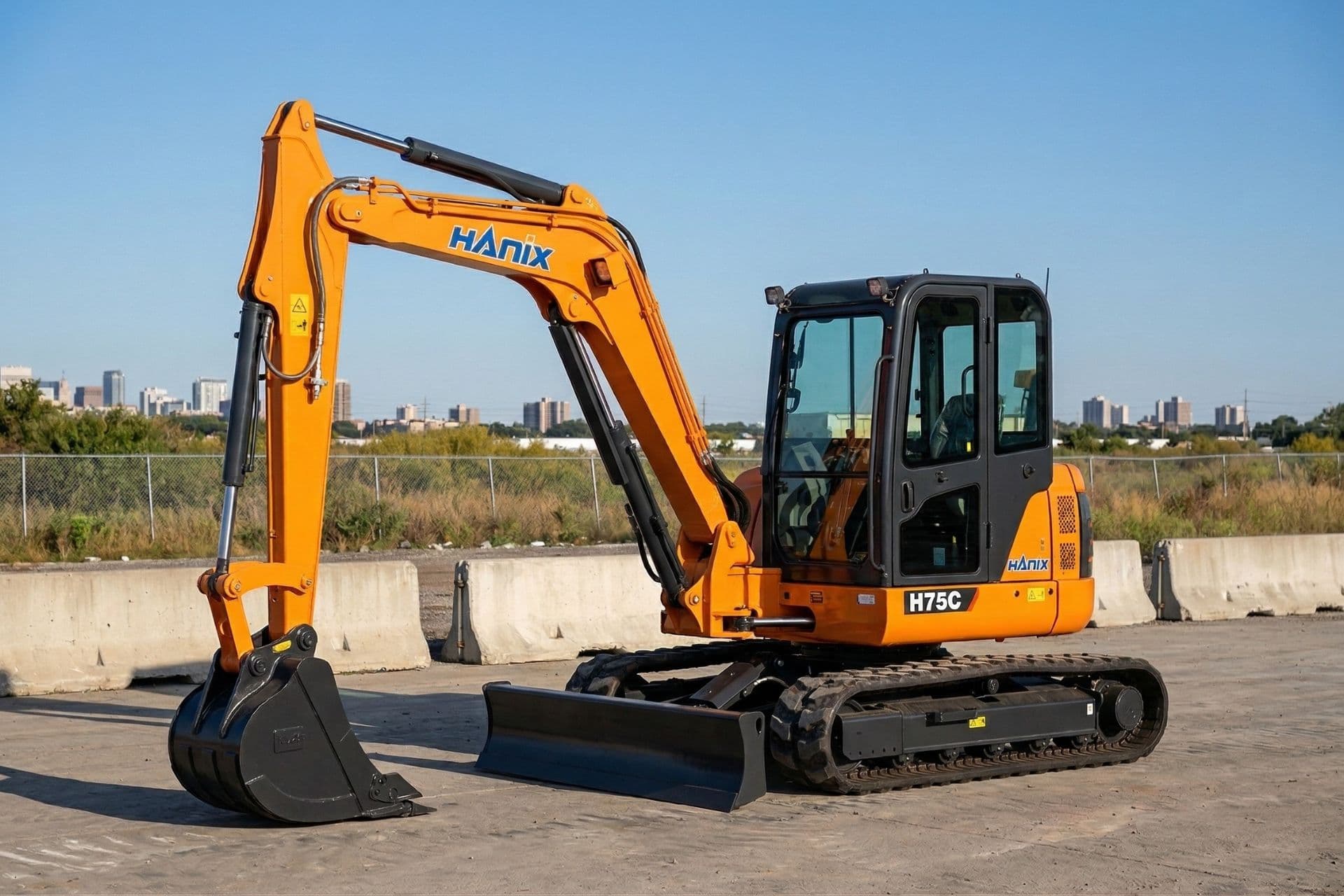 Pelleteuse Hanix H75C